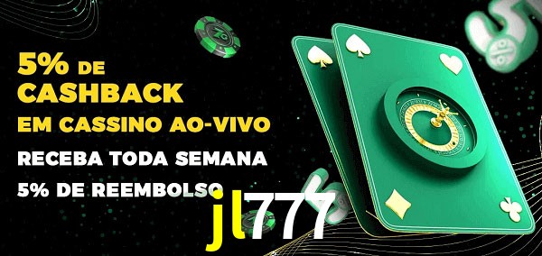 Promoções do cassino ao Vivo jl777